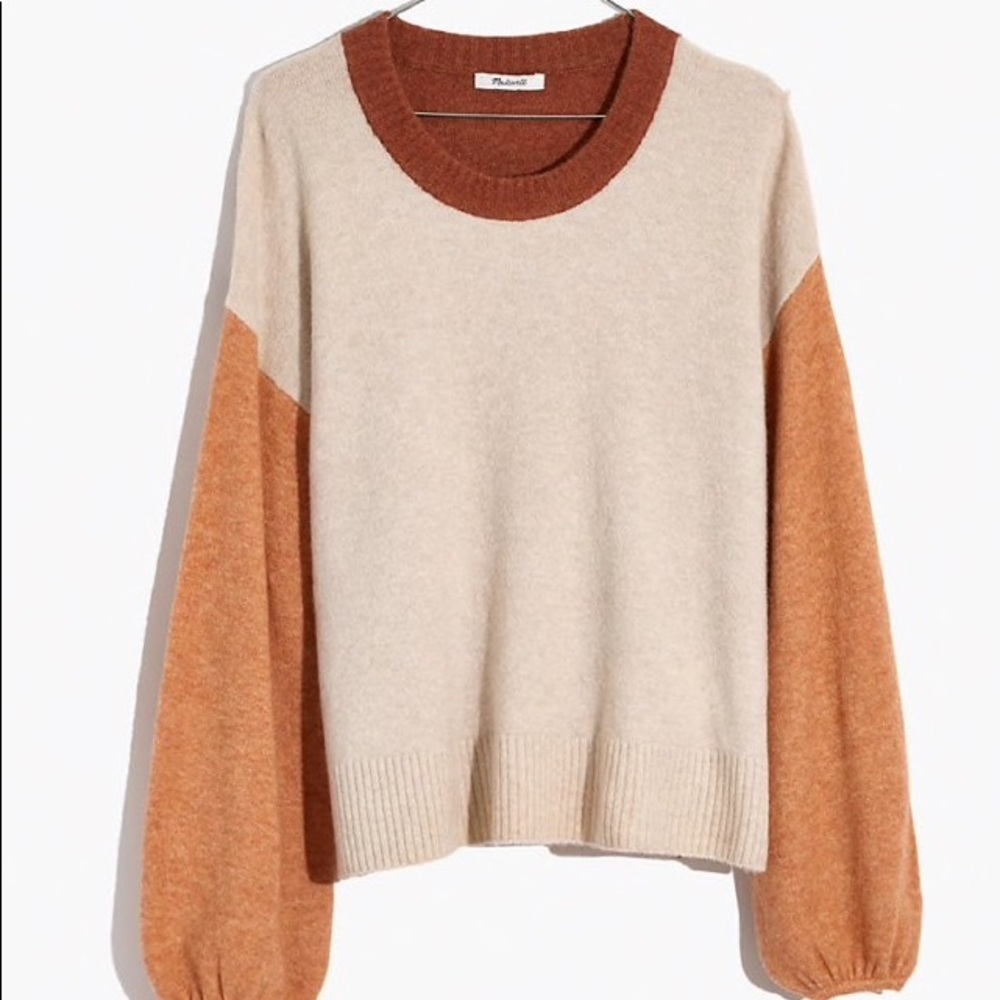 Colorblock Payton Pullover Sweater in Coziest Yarn